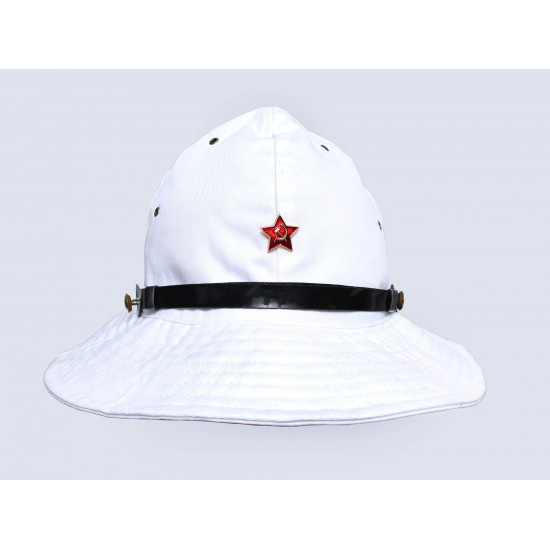 Russische Armee militärische weiße Panamahut Mütze UdSSR