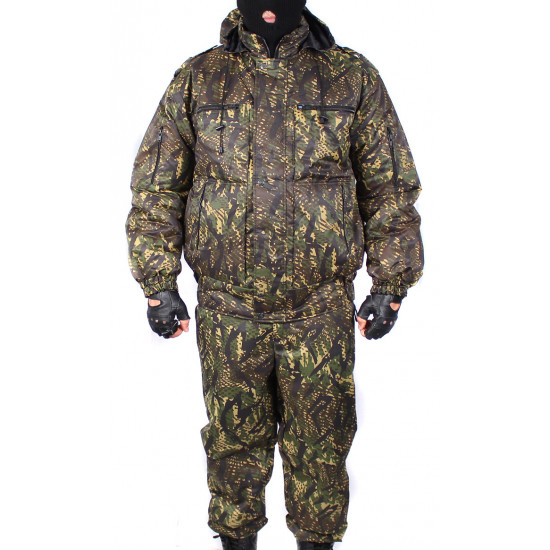 Russian tactical warm winter airsoft jacket 