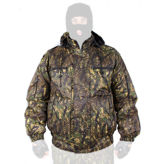 Russian tactical warm winter airsoft jacket 