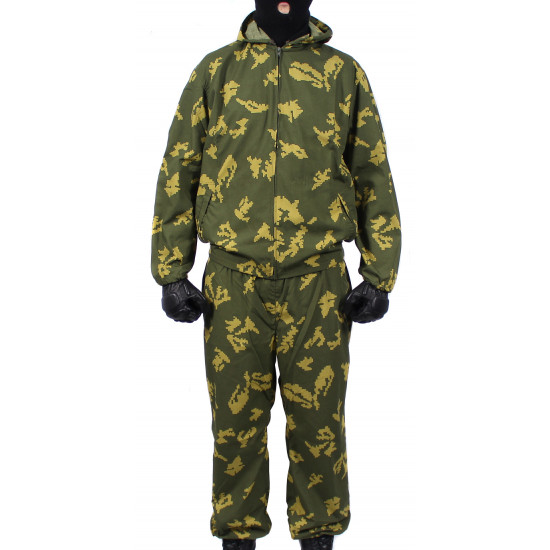 Airsoft "klm" sniper tactique camo uniforme berezka sur zipper motif "klmk dark"