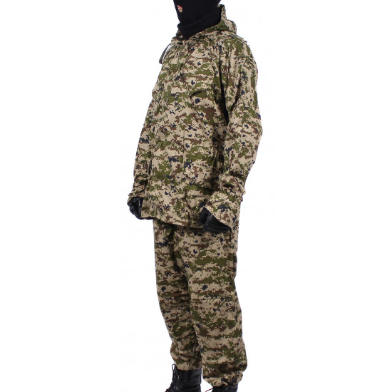 Summer Sumrak m1 uniform Sniper tactical camo suit Brown Partizan camo ...