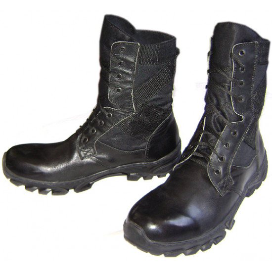 Airsoft officer light-weight leather boots