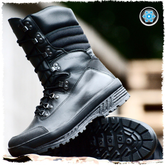 Airsoft Tactical Warm Winter Black Boots Highland 125