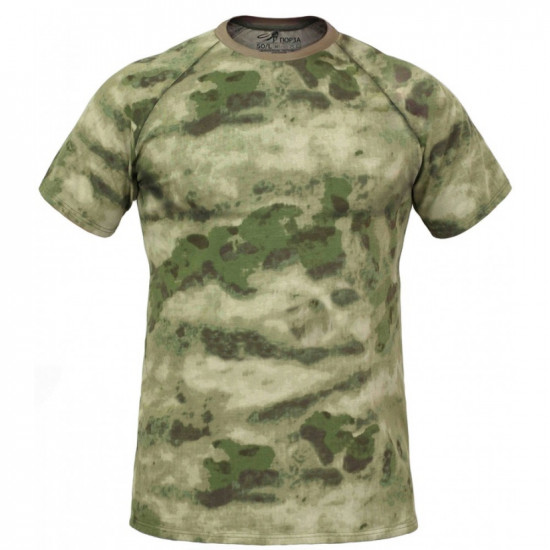 Tactical anatomical T-shirt "GYURZA" – Moss