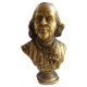 Bronzebüste eines der Gründerväter der Vereinigten Staaten, Benjamin Franklin