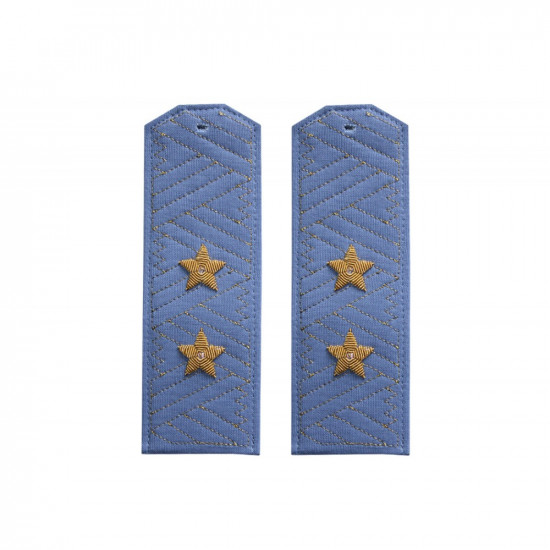 Épaulettes de la chemise du général aéroporté soviétique