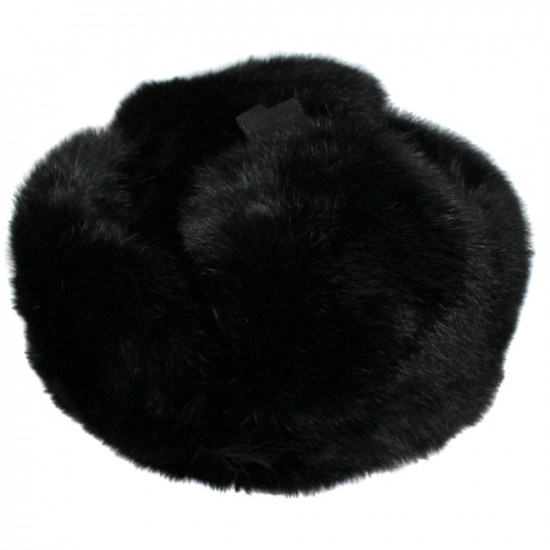 Men's Full Covered Real Fox Fur Hat Russian Ushanka Hat Trapper Warm  Peaked Cap