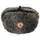 Sombreros de cuero ushanka de piel de astracán de los generales rusos