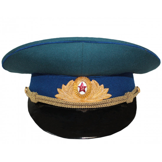 Ejército soviético / ruso "Comité de seguridad del Estado" oficiales desfile sombrero visera m69