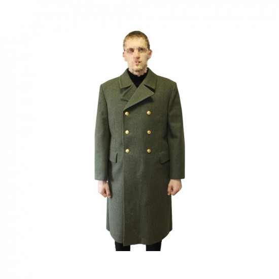 Great Winter Green Border Guards Manteau d'hiver russe