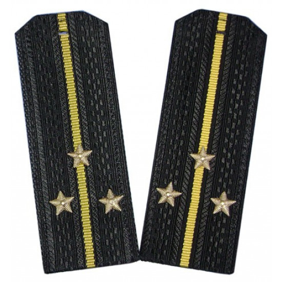 Épaulettes de la flotte de la marine soviétique