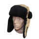 冬の耳は、ファー付きの現代的な戦術的な合成ウシャンカ帽子をフラップします