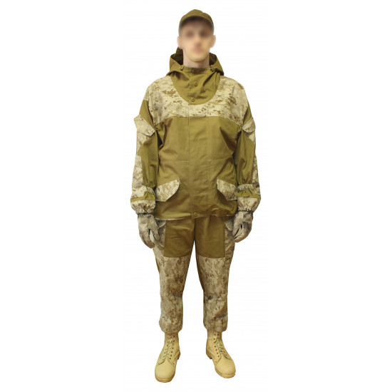 Traje de camuflaje del desierto digital uniforme Gorka 3 Airsoft