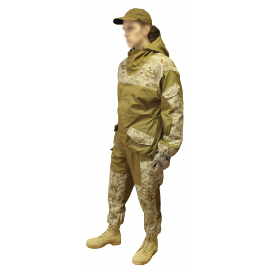 Traje de camuflaje del desierto digital uniforme Gorka 3 Airsoft
