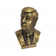 Bronzebüste des 45. Präsidenten der USA Donald Trump