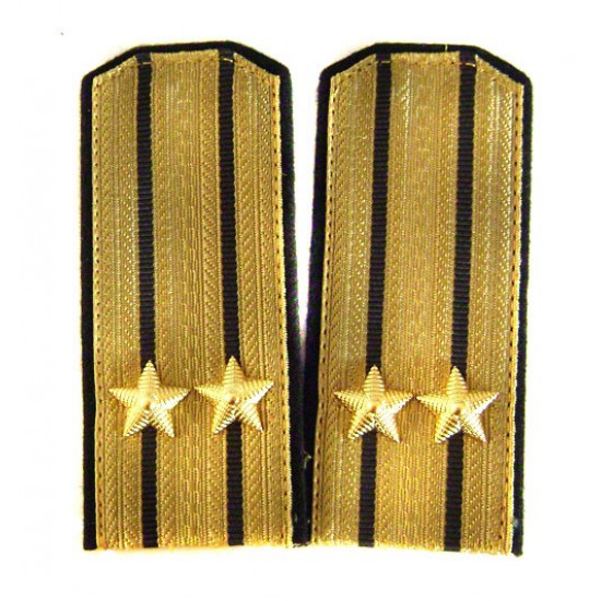 Soviet Union Navy Red Army parade epaulettes   shoulder boards