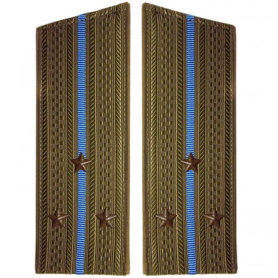 Tablas de hombro de la fuerza aérea rusa del ejército soviético