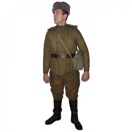 Soviet Army WW2 Vatnik Military Winter Uniform Telogreika ...