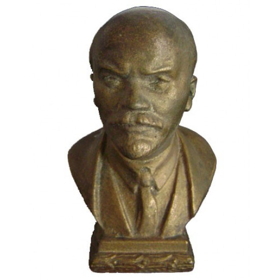 Büste von Lenin, dem berühmten russischen Revolutionär Vladimir Ilyich Ulyanov