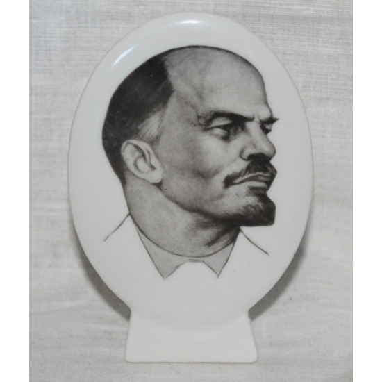 Figurine Vladimir Lénine en porcelaine des années 50 à l'URSS