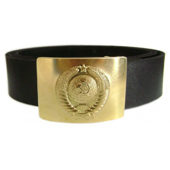   police Soviet military Officers belt with Arms of USSR