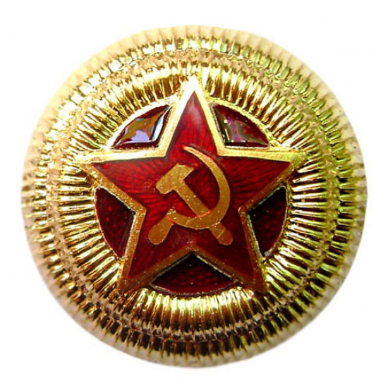 ソビエト赤軍マーシャル語&将軍帽子バッジ