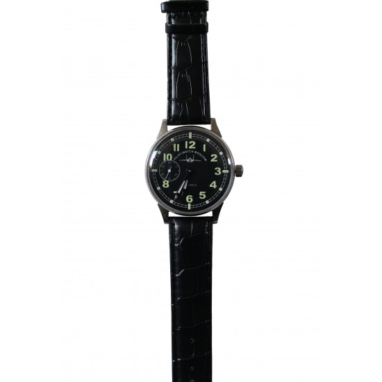 Rare Mechanical Soviet Wrist Watch "MOLNIJA" Pilote-montre Moscou
