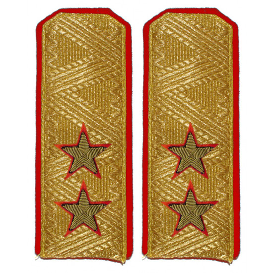 Sowjetischer kombinierter Armee-, Infanterie-, Panzer- und Artillerieparadegeneral, Marschallschultern