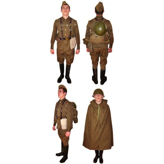 Soviético / soldado ruso completan el uniforme militar m69