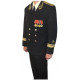 Soviet /   navy fleet admiral embroidery black uniform kit