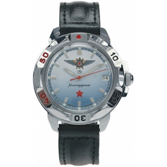 17ストーンロシアの軍の軍指揮官空軍腕時計vostok 431290