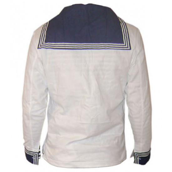 Soviet Navy Jacket Sailor white Shirt "Flanka" USSR
