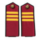 Wwii soviétique / planches d`épaule d`infanterie militaires rouges 1943-1945